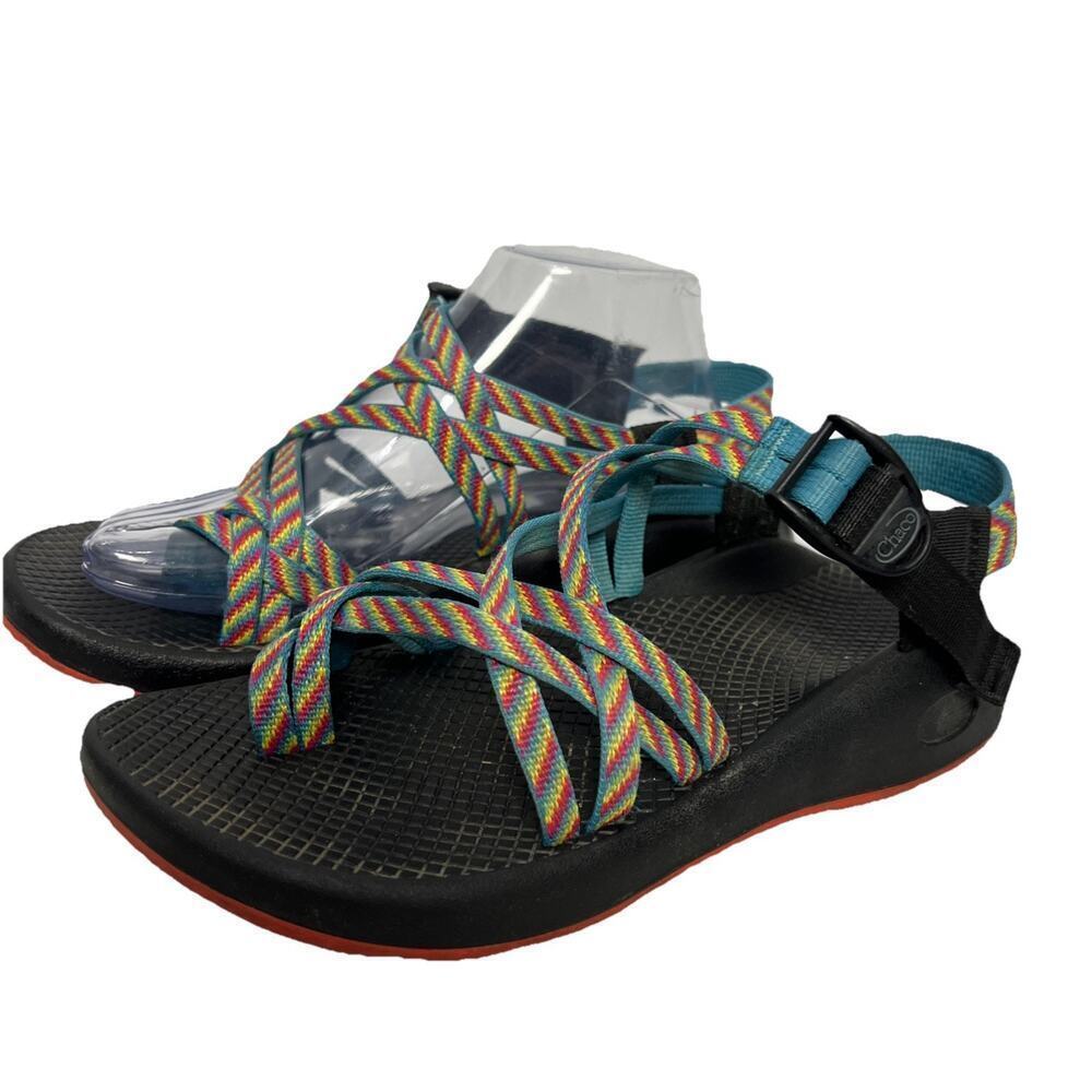Chaco Sandals Women's Size 8 Fiesta Rainbow Sport Shoes